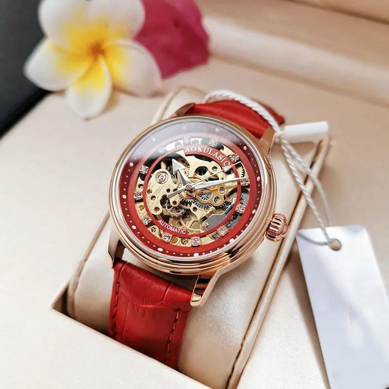 Watch Winder Compact - Montre mécanique automatique pour femme, cadran