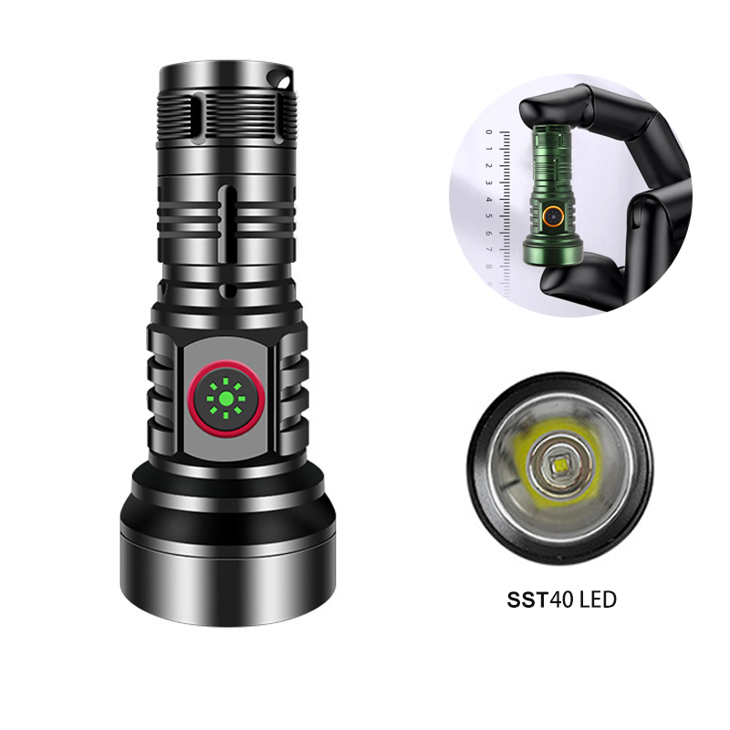 Edc (Every Day Carry - Lampe de poche portable aste USB