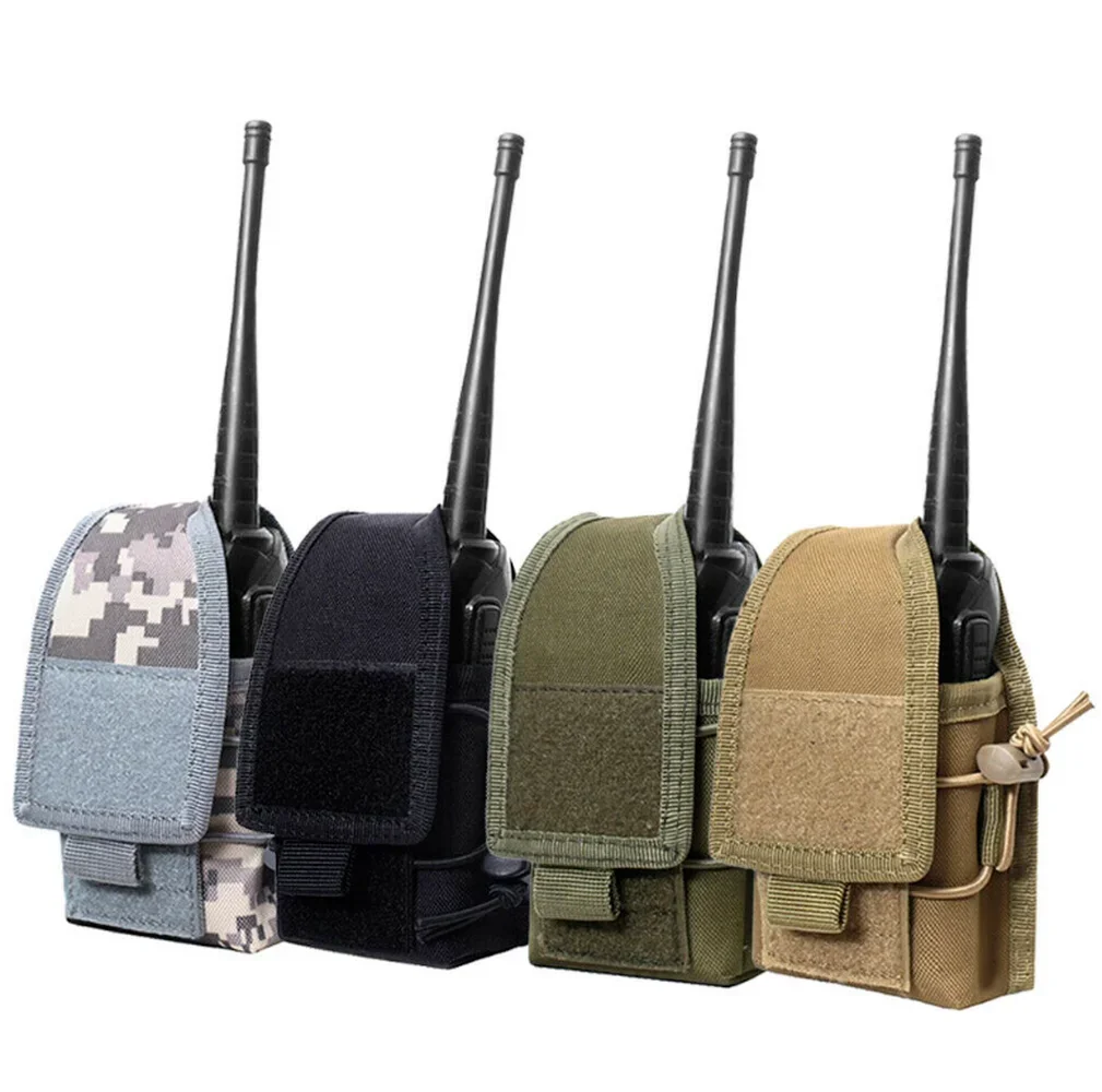 Edc Carry Pocket - Pochette tactique Molle pour Radio talkie-walkie,