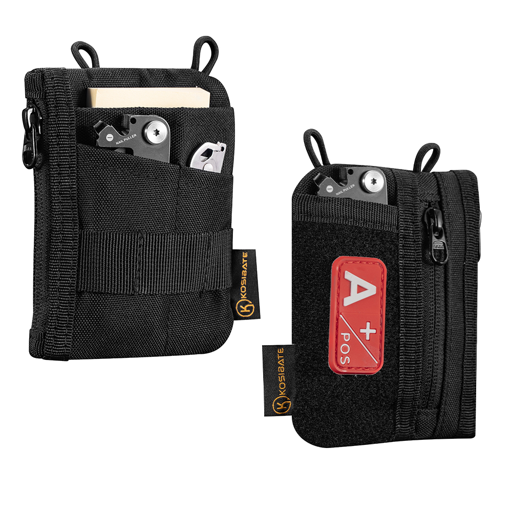 Edc Everyday Carry Gear - Pochette de rangement EDC avec zone