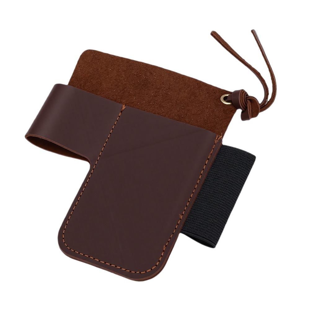 Leather Edc. Carry Pouch - Étui multifonction en cuir de vachette