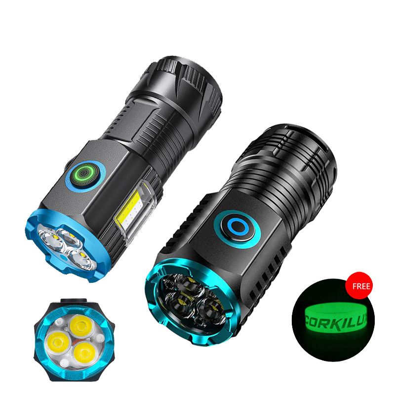 Edc (Every Day Carry - Mini lampes de poche LED rechargeables