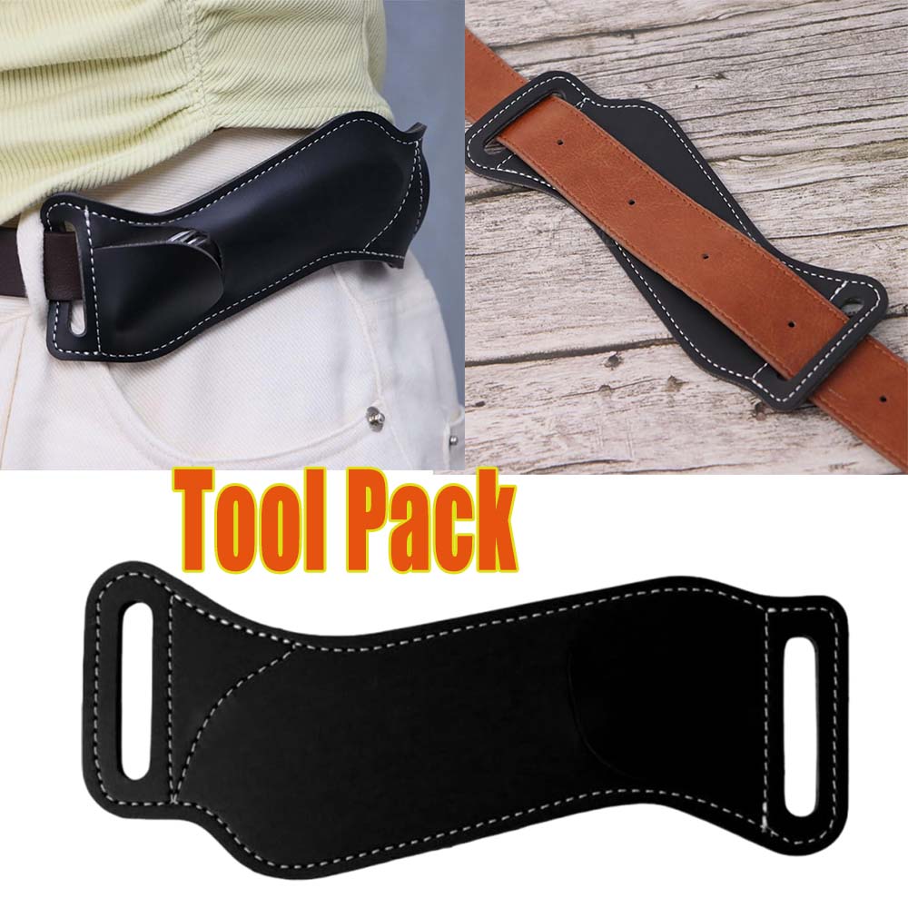 Leather Edc. Carry Pouch - Étui pour couteau pliant de 5