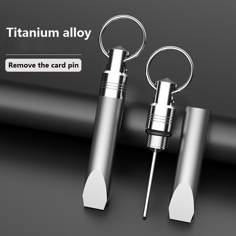 Titanium Pry Bar - Alliage de titane multifonctionnel retirer le
