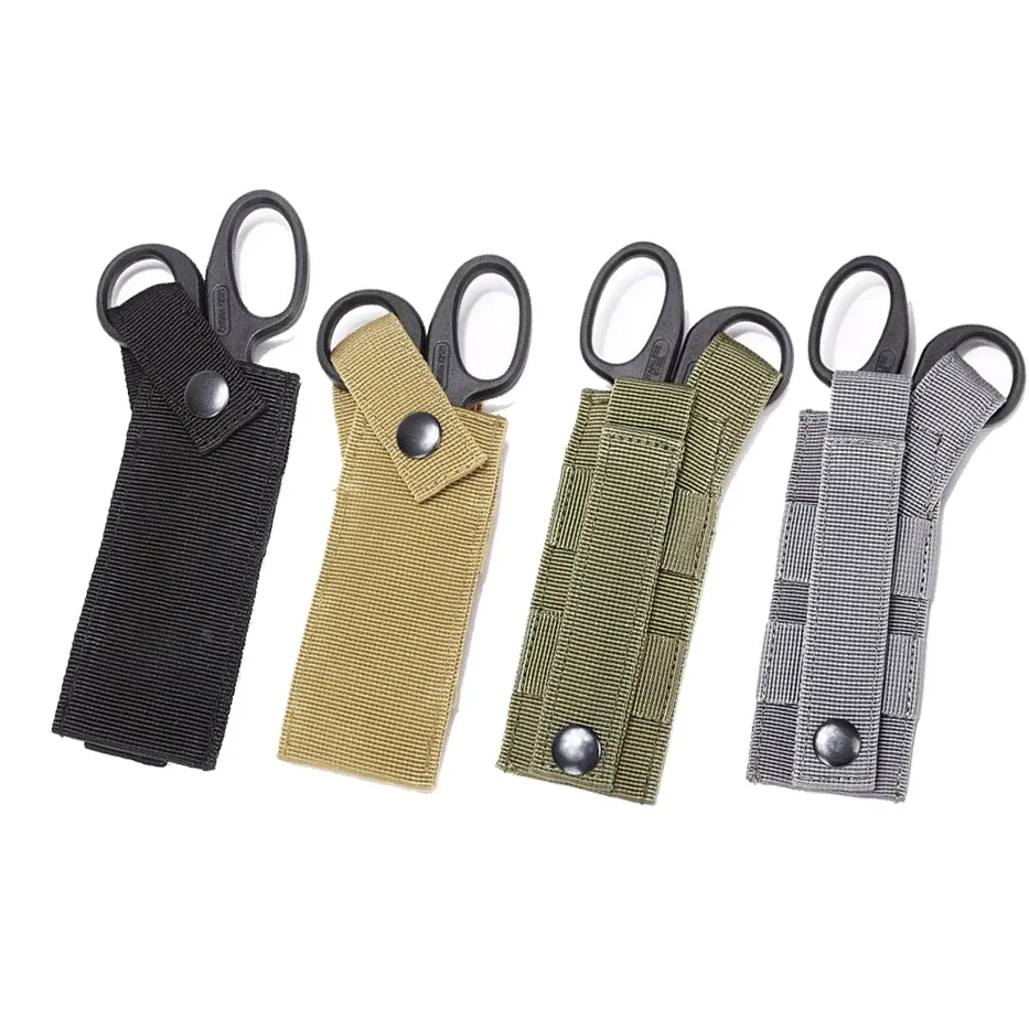 Edc Carry Pocket - Pochette tactique Molle pour ciseaux médicaux,
