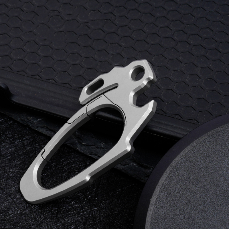 Titanium Pry Bar - Porte-clés multifonctionnel en alliage de titane