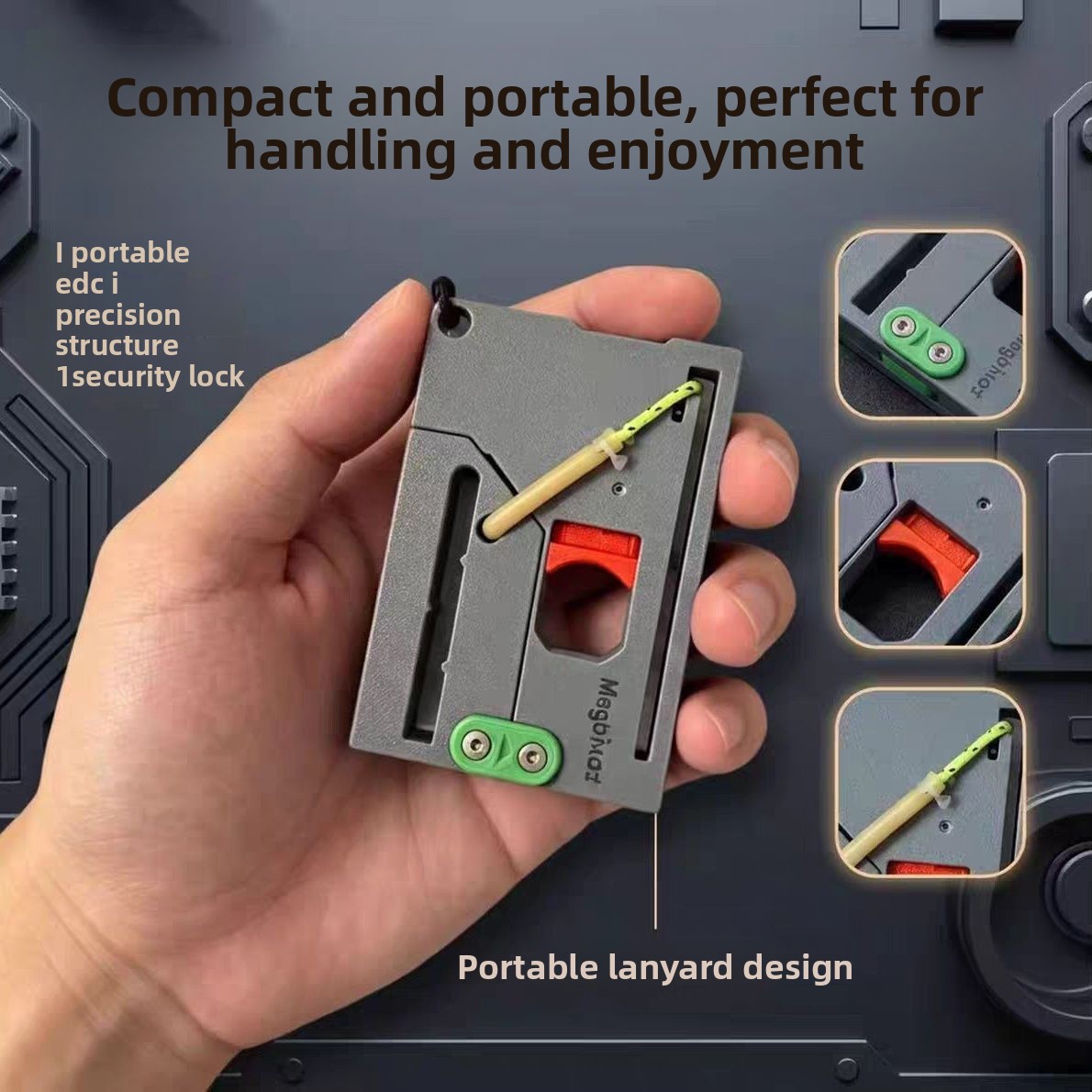 Edc Carry Card - MagaPivot Card Slingshot, lanceur de cartes