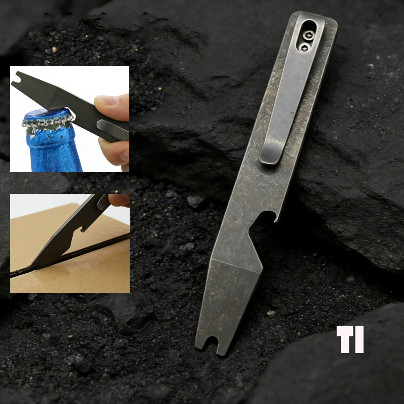 Titanium Pry Bar - Barre à levier multifonctionnelle en alliage
