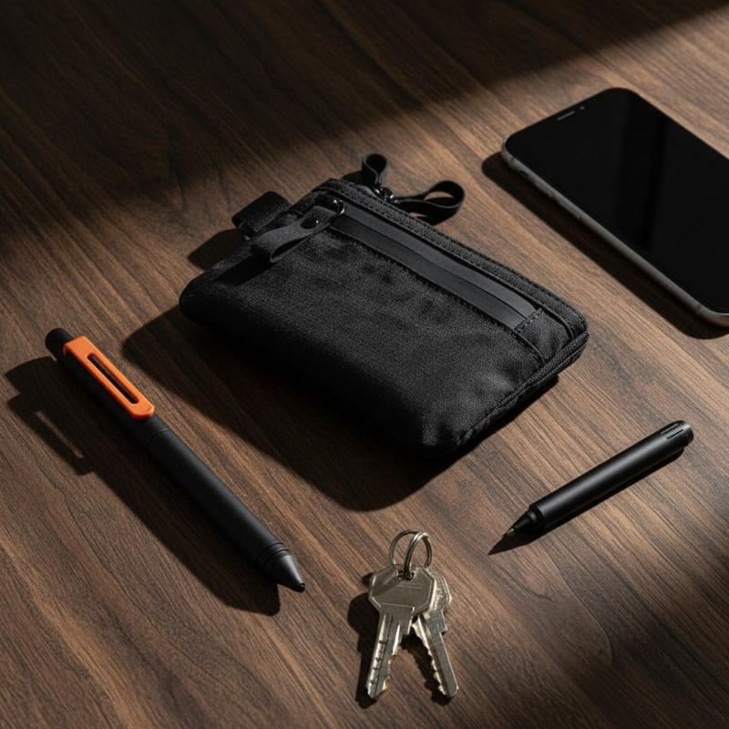 Petite bourse à monnaie tactiq - Edc Carry Card avis et prix