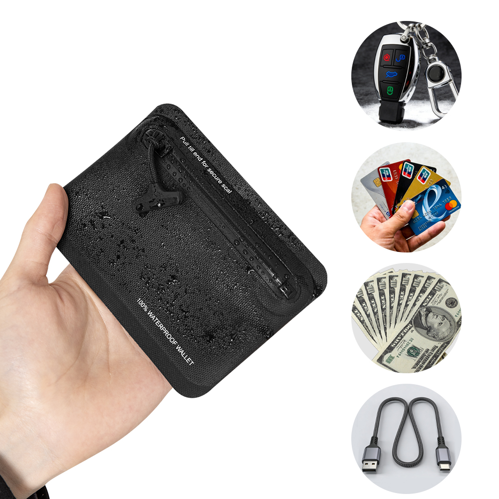 Porte-monnaie étanche à fermet - Edc Carry Card avis et prix