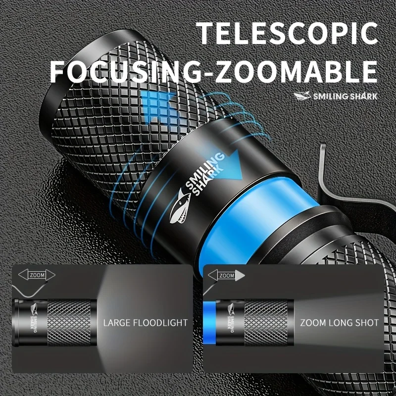 SMILING SHARK Mini lampe torch - Edc (Every Day Carry avis et prix
