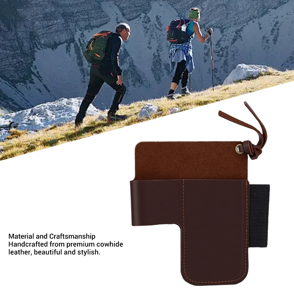 Étui multifonction en cuir de  - Leather Edc. Carry Pouch avis et prix