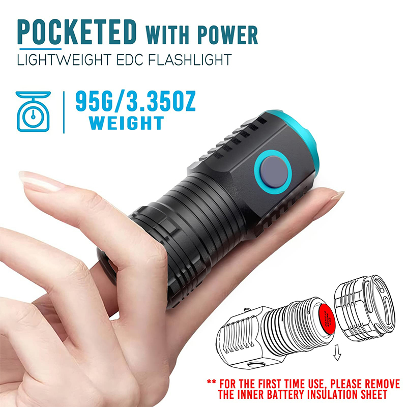 Mini lampes de poche LED recha - Edc (Every Day Carry avis et prix