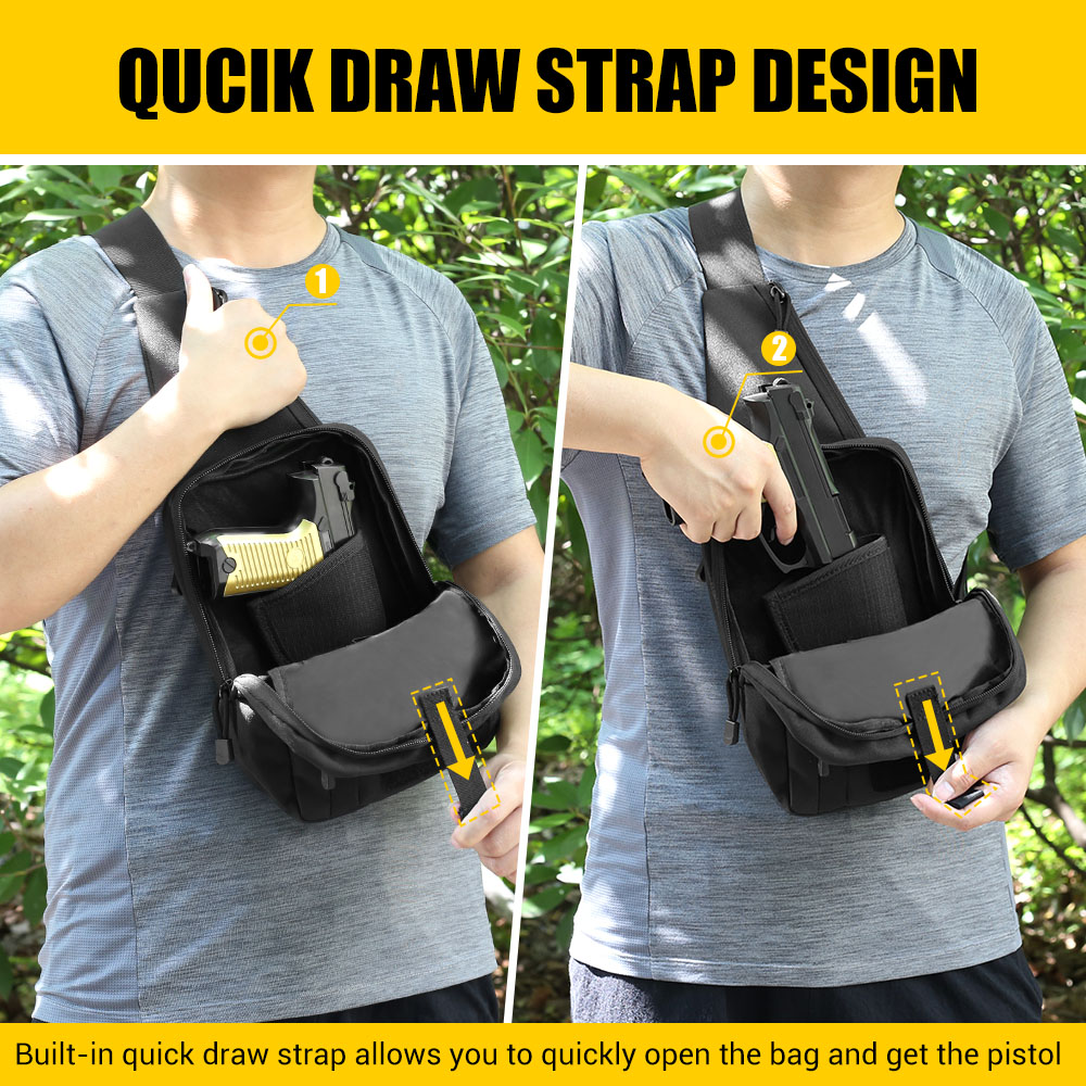 Sac pour pistolet tactique, ét - Edc Carry Pistols avis et prix