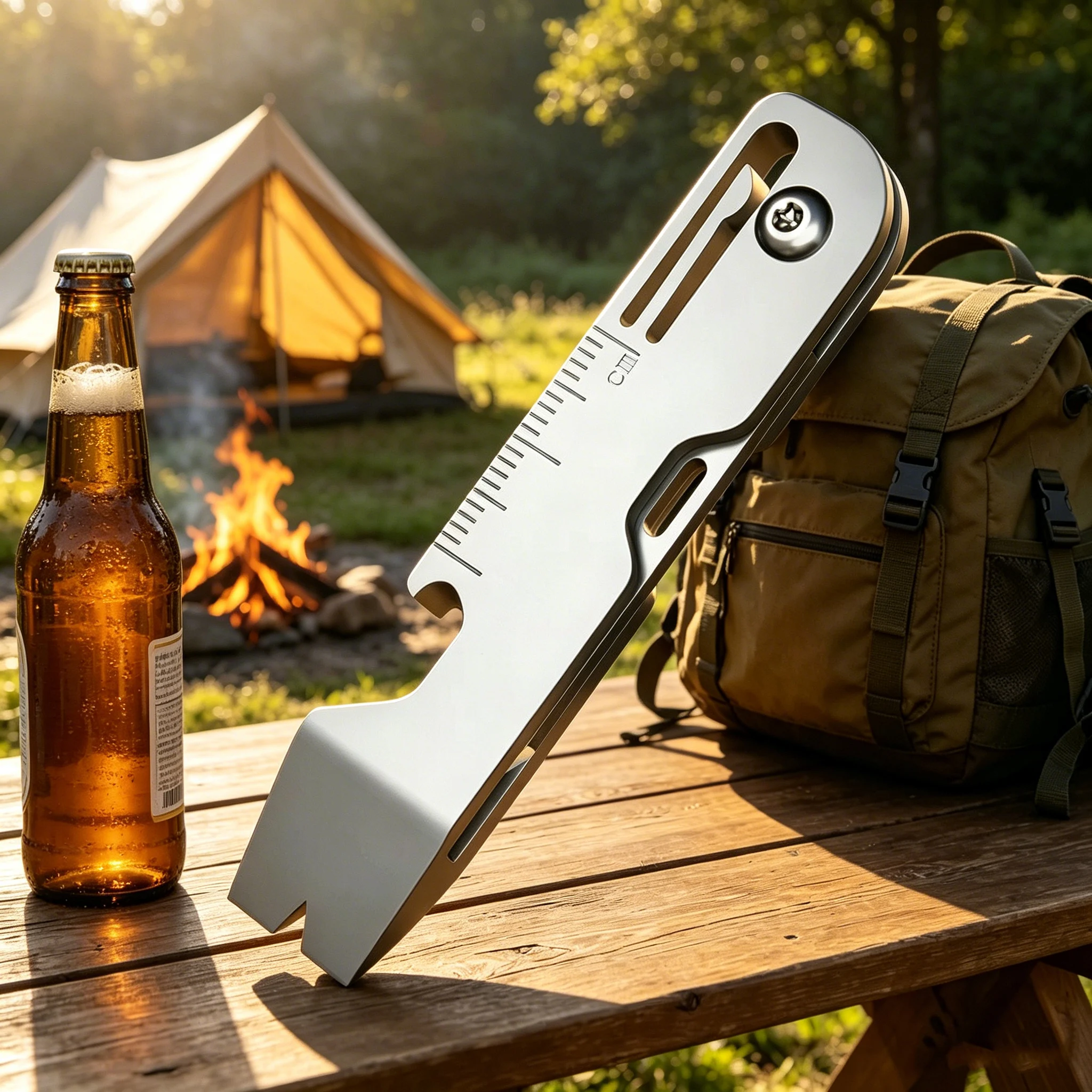 Couteau pliant multifonction e - Titanium Pry Bar avis et prix