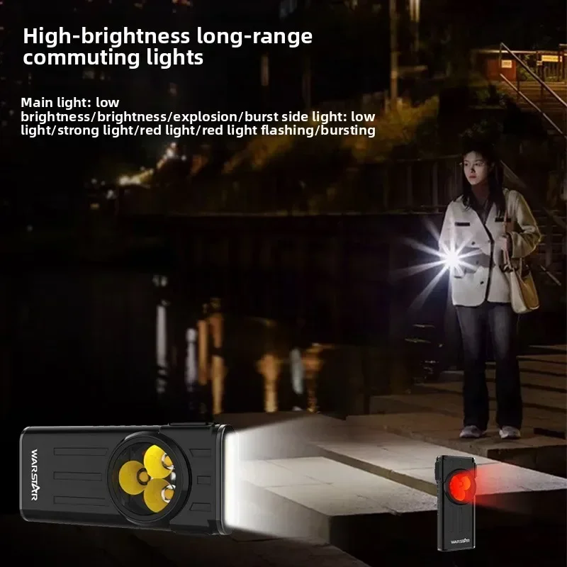 EDC lampe de poche LED porte-c - Edc Carry Flashlight avis et prix