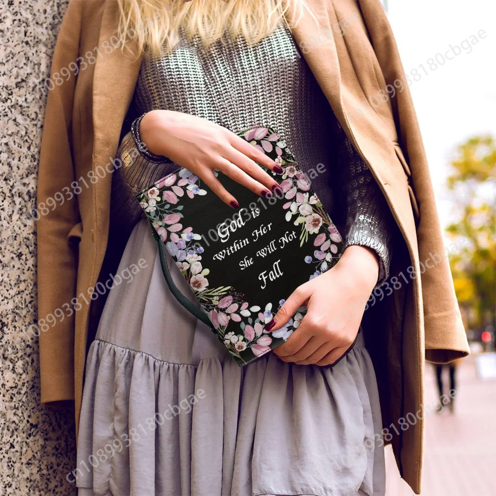 Sac Bible en cuir à motif de v - Edc Carry Bag avis et prix