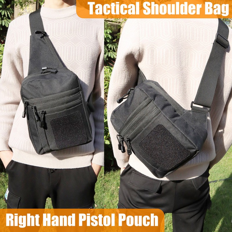 Nouveau sac de poitrine tactiq - Edc Carry Pistols avis et prix