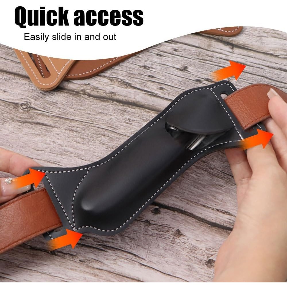 Étui de ceinture tactique robu - Leather Edc. Carry Pouch avis et prix