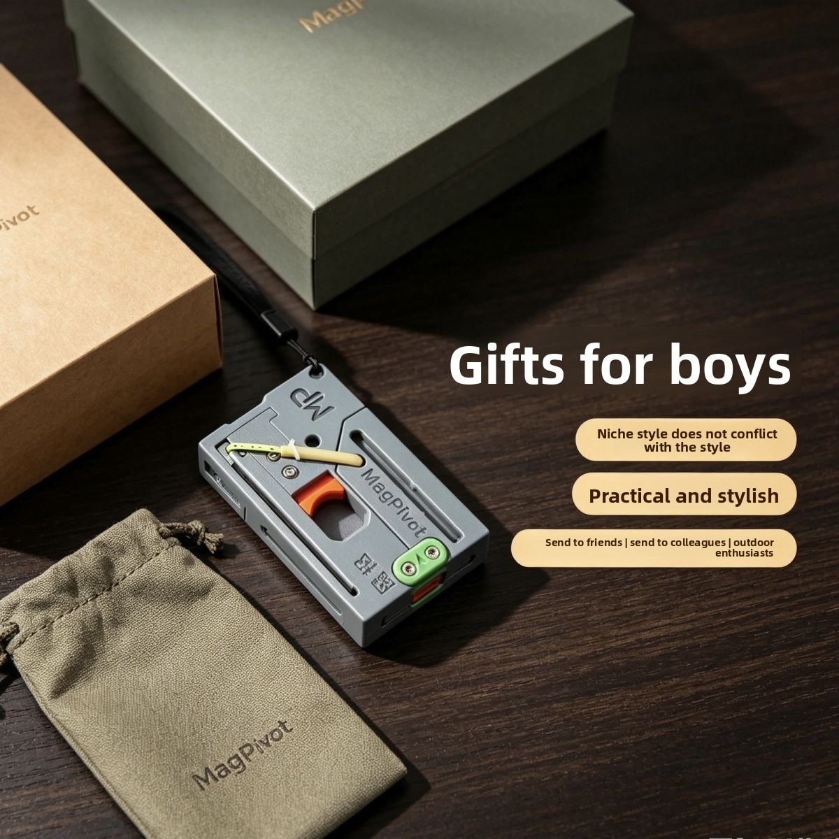 MagaPivot Card Slingshot, lanc - Edc Carry Card avis et prix