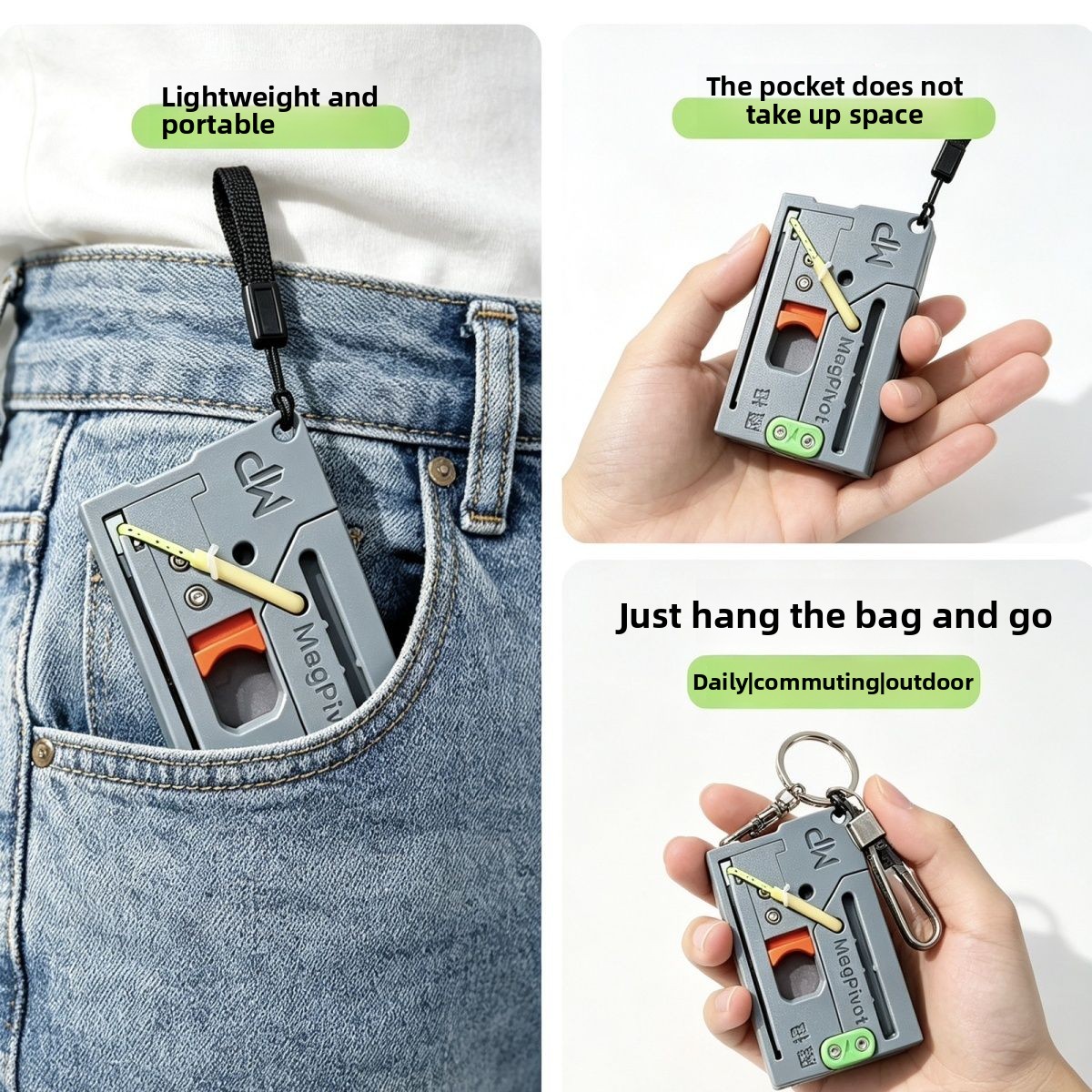 MagaPivot Card Slingshot, lanc - Edc Carry Card avis et prix