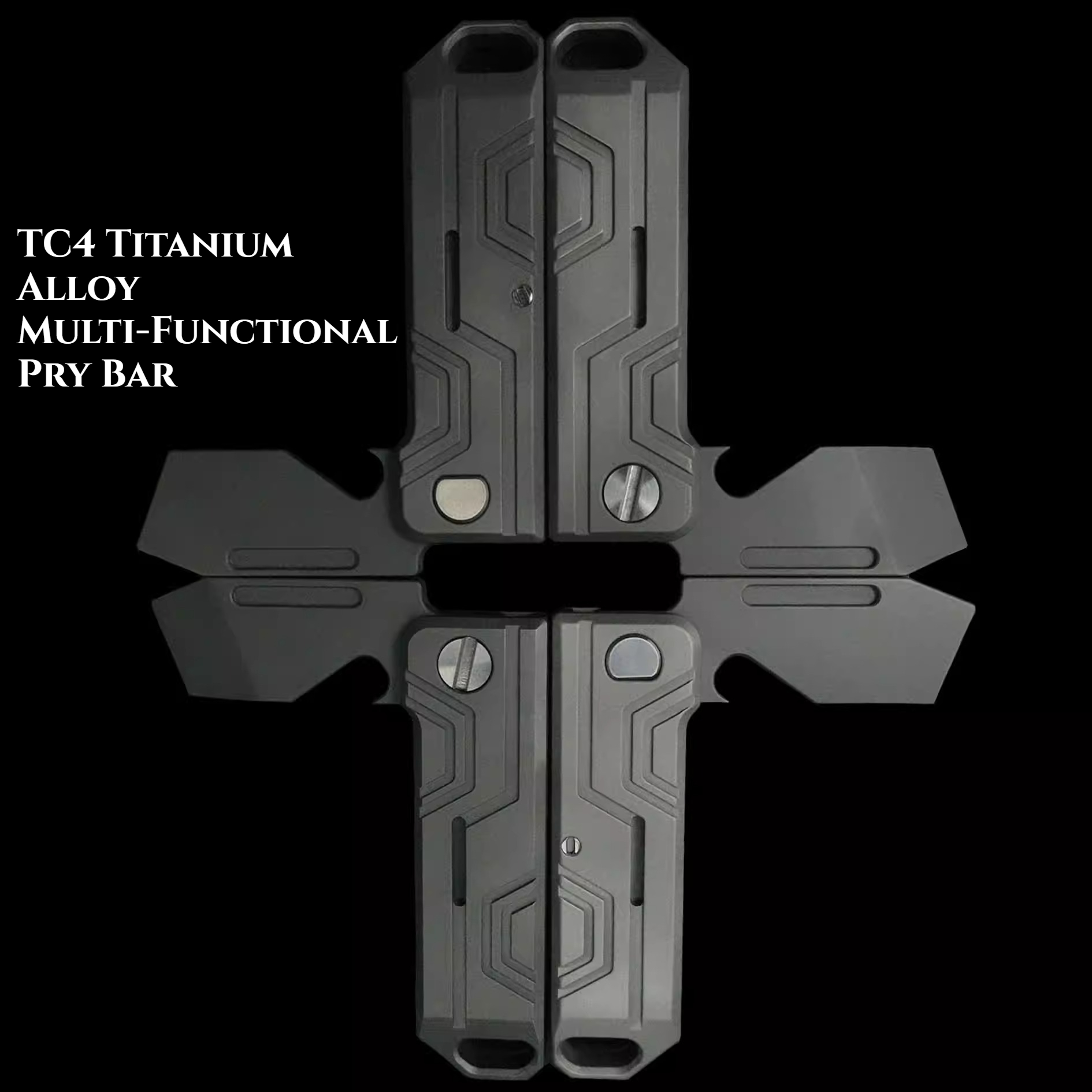 Barre de levier pliable en all - Titanium Pry Bar avis et prix