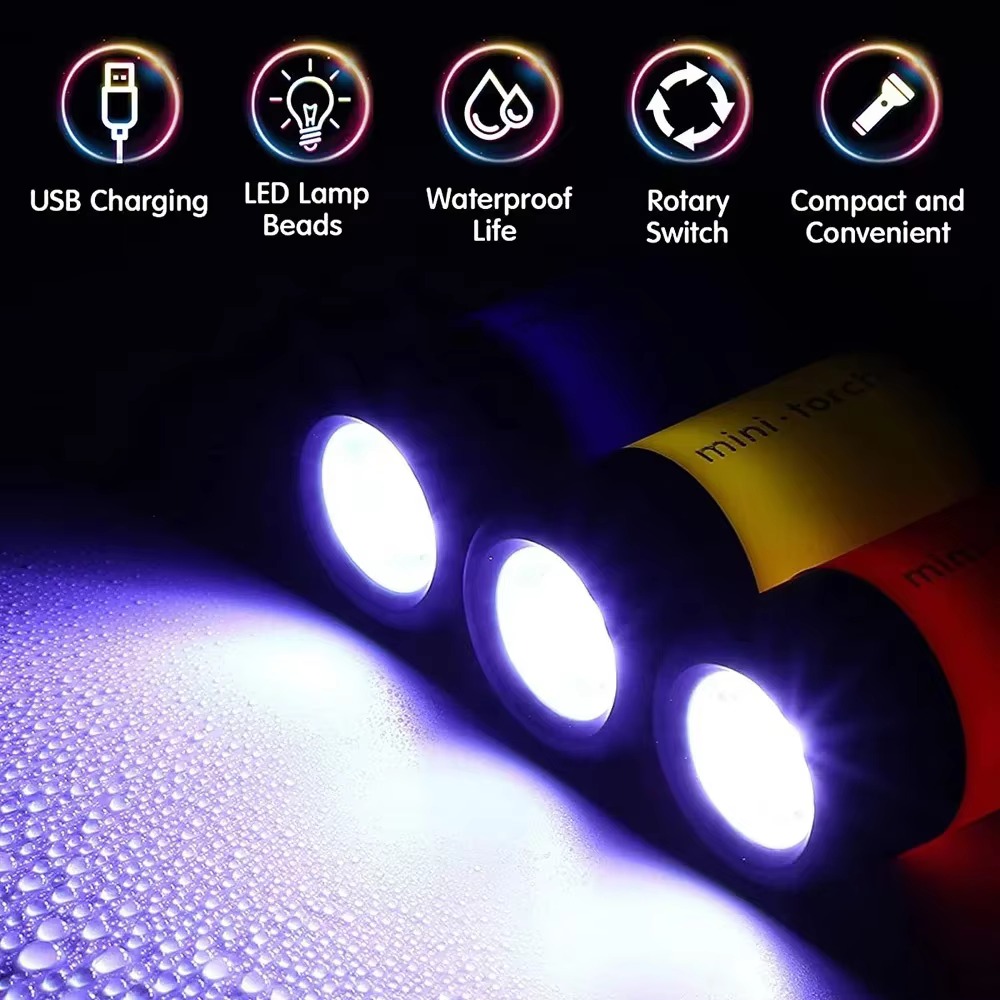 Mini lampe torche porte-clés r - Edc Car Carry avis et prix