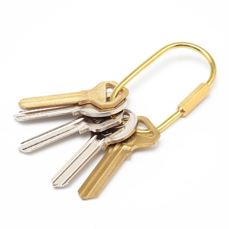 Porte-clés en laiton massif à  - Edc Car Carry avis et prix
