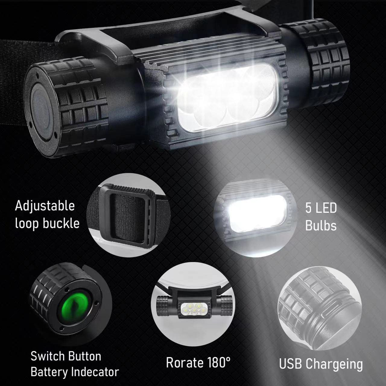 Lampes de poche LED rechargeab - Edc (Every Day Carry avis et prix
