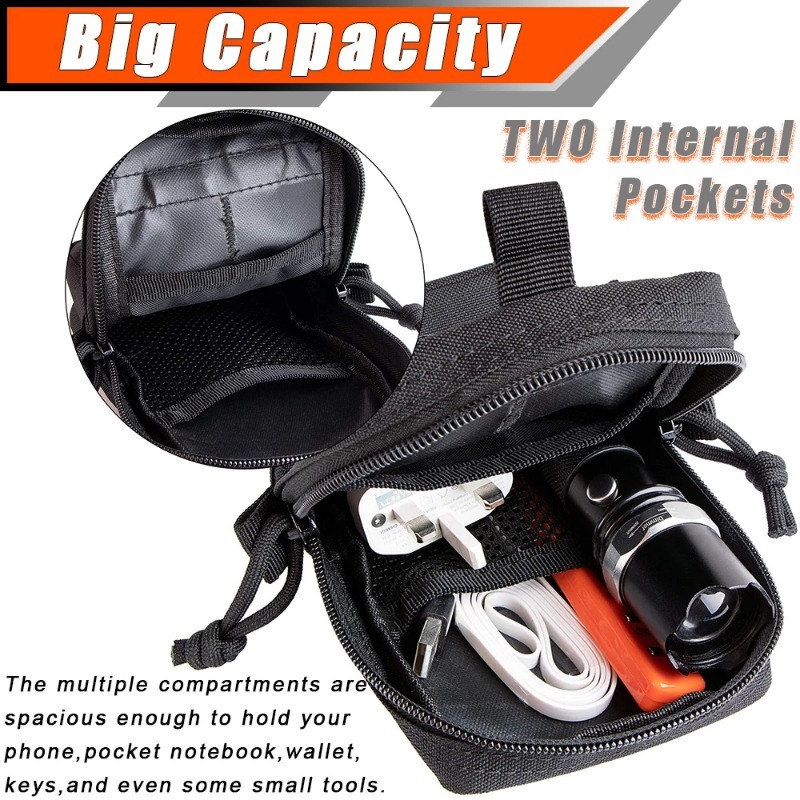 Sac de ceinture tactique MOLLE - Edc Carry Pocket avis et prix