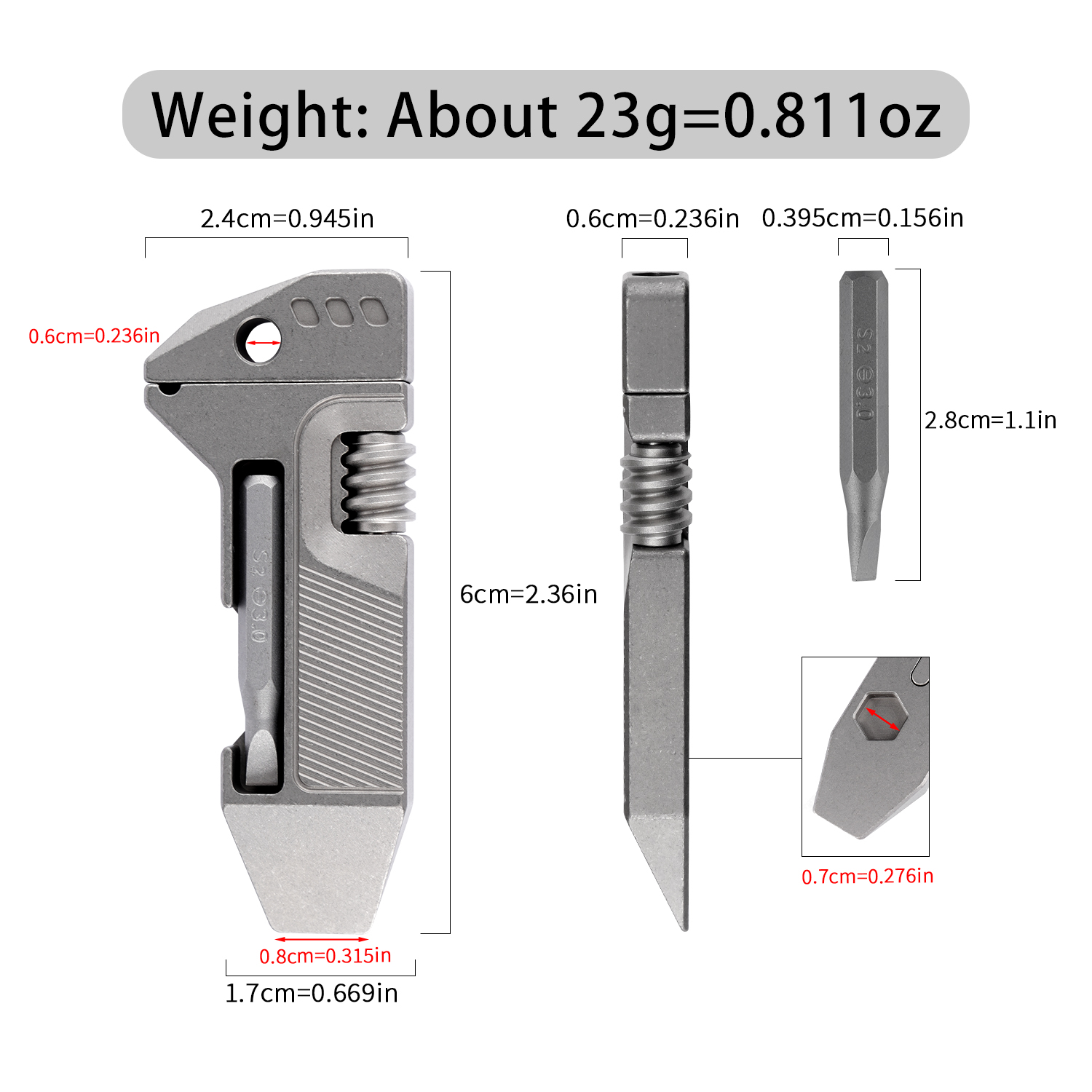 Outil de poche multifonctionne - Edc Everyday Carry Gear avis et prix