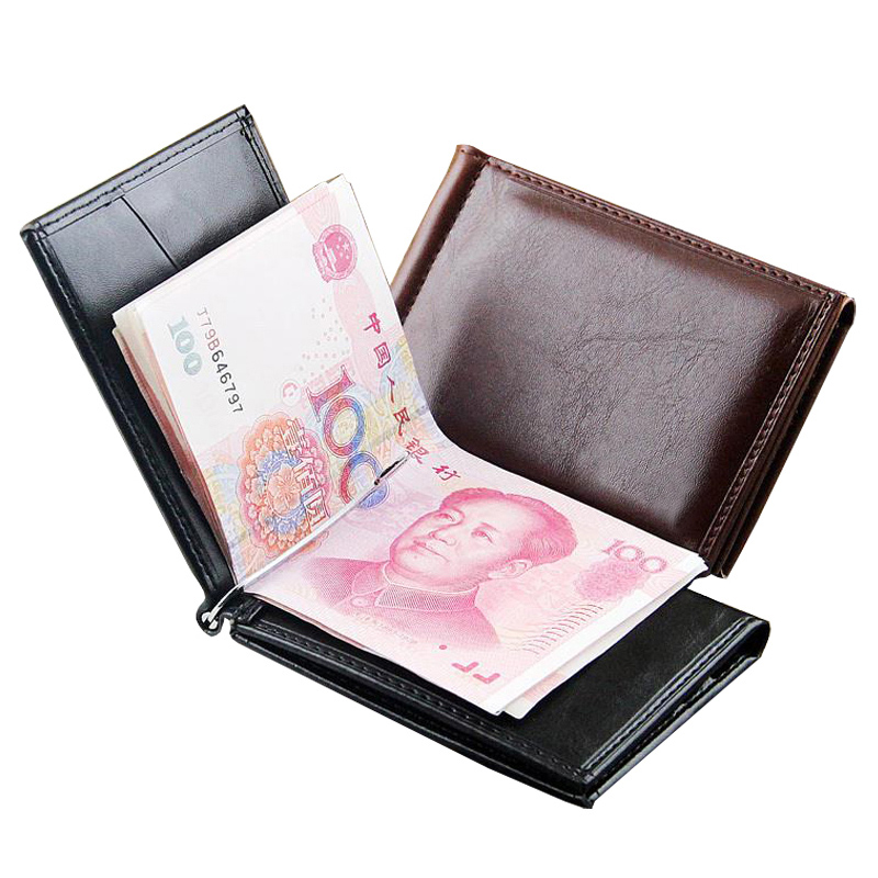 Pince à billets en cuir pour h - Money Clip Magnetic avis et prix